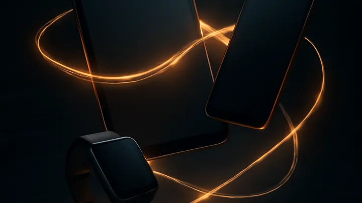 89DB BAT COM Multiple devices floating in harmony